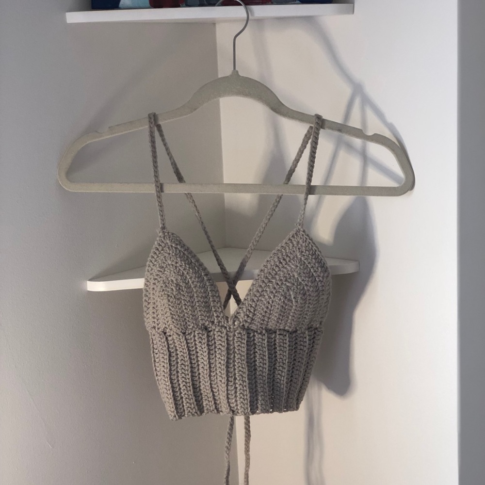 Handmade Ribbed Croptop